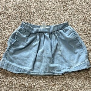 Cat & Jack Blue Skirt w/ Shorts and Pockets